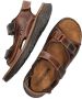 Nelson leren sandalen cognac - Thumbnail 6