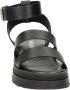 Nelson leren sandalen zwart - Thumbnail 4