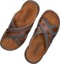 Nelson leren slippers cognac - Thumbnail 5