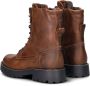 Nelson leren veterboots bruin - Thumbnail 5