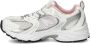 New Balance GR530GK GS White Mid Century Pink Sneaker GR530GK - Thumbnail 6