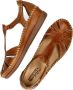 Pikolinos Cadaques leren sandalen cognac - Thumbnail 4