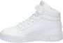 PUMA Carina 2.0 Mid kinder sneakers Wit - Thumbnail 3