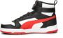 Puma RBD Game sneakers wit rood zwart Jongens Meisjes Gerecycled polyester 35.5 - Thumbnail 15