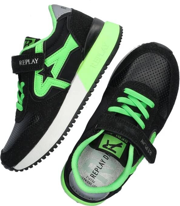 Replay Fiber Jr klittenbandschoenen