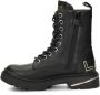 Replay Joplin 8 Veterboots Laarzen Met Veters Meisjes Zwart - Thumbnail 11