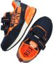 Replay Shoot Kid 6 Sneakers Leren Sneaker Jongens Blauw - Thumbnail 12