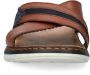 Rieker Slippers zomerschoen strandschoen huisschoen met zachte binnenzool - Thumbnail 6