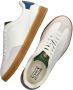 Scotch & Soda Slim Sneakers Leren Sneaker Heren Wit - Thumbnail 4