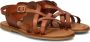 Shabbies Amsterdam Sandalen Angel Cross Cognac - Thumbnail 3