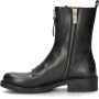 SHABBIES Enkelboots Dames Dean Zipa Maat: 36 Materiaal: Leer Kleur: Zwart - Thumbnail 6
