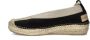 SHABBIES Espadrilles Dames Palma Kimono Maat: 39 Materiaal: Canvas Kleur: Zwart - Thumbnail 11