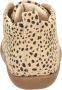 Shoesme Baby | Veterschoenen | Meisjes | Beige Black Dots | Leer - Thumbnail 4