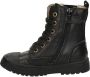 Shoesme Enkelboots | Meisjes | Black | Leer - Thumbnail 3