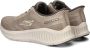 Skechers Go Walk Now Hands Free Slip-Ins heren sneaker Taupe - Thumbnail 4