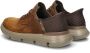 Skechers Slip-Ins Garza-Gervin Extra Wide Instappers Heren Cognac - Thumbnail 6