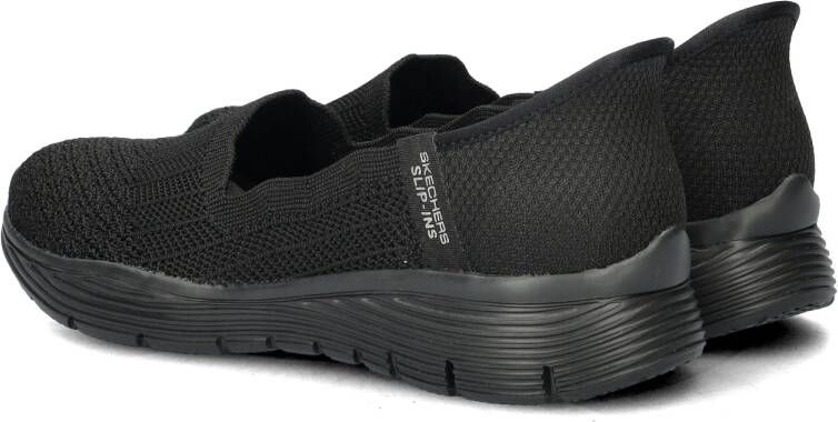 Skechers Slip-ins: Seager Believe It Vrouwen Zwart Sneakers Sportschoenen - Foto 5
