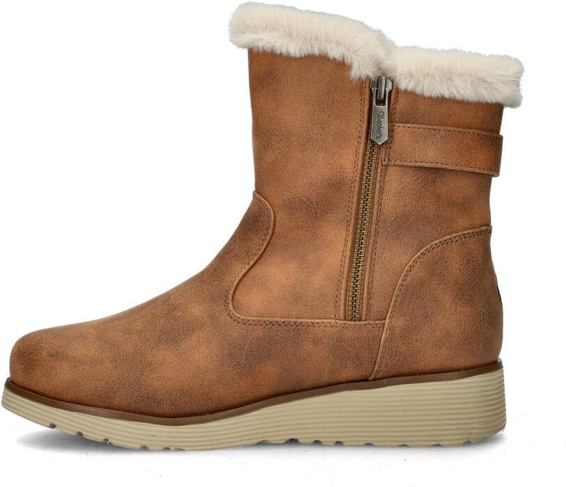 Skechers Keep Sake Wedge gevoerde boots