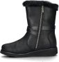 Skechers Keepsake Wedge gevoerde kuitlaarzen zwart - Thumbnail 4