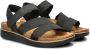 Skechers Lifted Comfort 163252-BLK Vrouwen Zwart Sandalen - Thumbnail 4