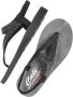 Skechers Meditation Vibrant Glow dames sandaal Zwart - Thumbnail 3