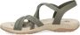 Skechers Sandalen REGGAE SLIM TURN IT UP met elastische riempjes - Thumbnail 15