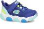 Skechers S-Lights Mighty Glow sneakers met lichtjes blauw - Thumbnail 5