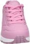 Skechers Uno sneakers roze Imitatieleer 32 - Thumbnail 4