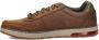 Skechers Evenston-Fanton Heren Veterschoenen Dark Brown - Thumbnail 4