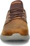 Skechers Delson 3.0 Ezra Sneakers bruin Leer - Thumbnail 18