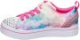 Skechers Twinkle Toes sneakers met lichtjes roze multi - Thumbnail 4