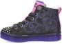 Skechers Twinkle Toes Twi-Lites 2.0 sneakers met lichtjes zwart paars Textiel 31 - Thumbnail 10