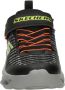 Skechers Twisty Brights sneakers met lichtjes zwart oranje - Thumbnail 4