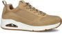 Skechers Uno-Stacre 52468-SND Mannen Beige Sneakers - Thumbnail 5