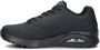 Skechers Uno Stand On Air Heren Sneakers Zwart - Thumbnail 3