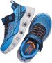 Skechers Vortex jongens klittenbandschoen Blauw - Thumbnail 2