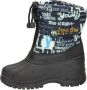 Snow Fun snowboots donkerblauw multi Synthetisch Tekst 29 - Thumbnail 4