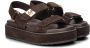 Steve Madden Bigmona suède sandalen donkerbruin - Thumbnail 6