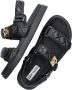 Steve Madden Mona-Q Quilted leren sandalen zwart - Thumbnail 10