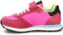 Sun68 Meisjes Ally Solid Nylon Teen Sneakers Pink Dames - Thumbnail 4