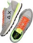 Sun68 Sneaker Tom Fluo Grigio Chiaro Heren Sneakers - Thumbnail 11