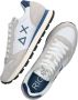 Sun68 Tom Solid Heren Sneakers Schoenen Wit Z35101 - Thumbnail 6