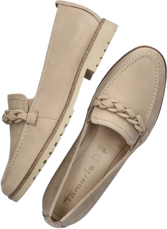 Tamaris nubuck loafers beige - Foto 6