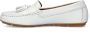 Tamaris Witte leren instap loafers voor dames White Dames - Thumbnail 29