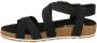 Timberland Malibu Waves nubuck sandalen zwart - Thumbnail 4