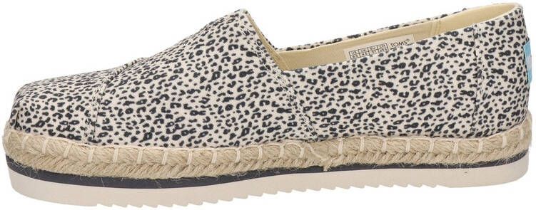 TOMS Alpargate Platform Rope espadrilles