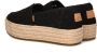 TOMS Valencia dames espadrille Zwart - Thumbnail 4