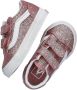 Vans Old Skool V Glitter Sneakers Roze - Thumbnail 11