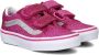Vans Old Skool V meisjes klittenbandschoen Roze - Thumbnail 3