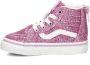 Vans SK8- Hi Zip Glitter hoge sneakers - Thumbnail 3